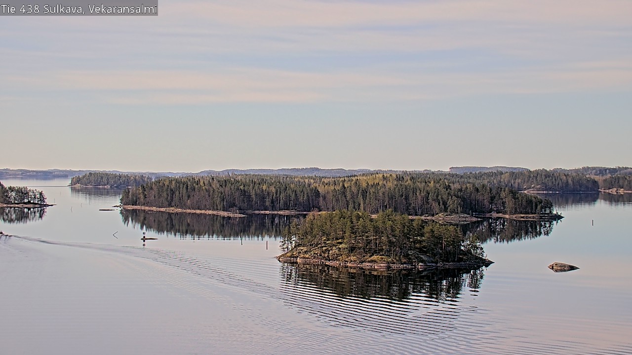 Weather Camera Image Väg 438, Sulkava, Vekaransalmi, Sulkava, Etelä-Savo