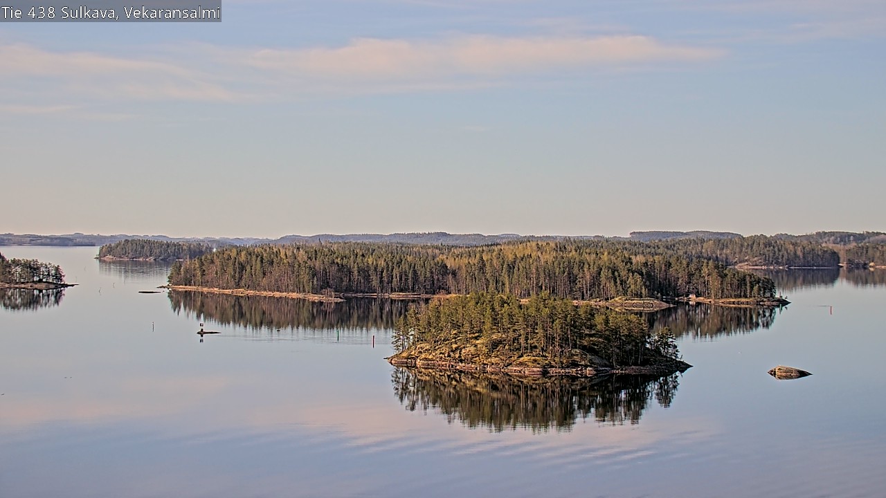 Weather Camera Image Väg 438, Sulkava, Vekaransalmi, Sulkava, Etelä-Savo