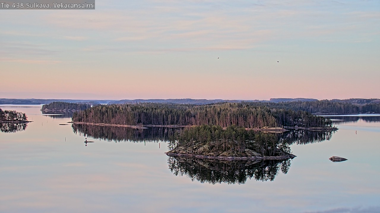 Weather Camera Image Väg 438, Sulkava, Vekaransalmi, Sulkava, Etelä-Savo