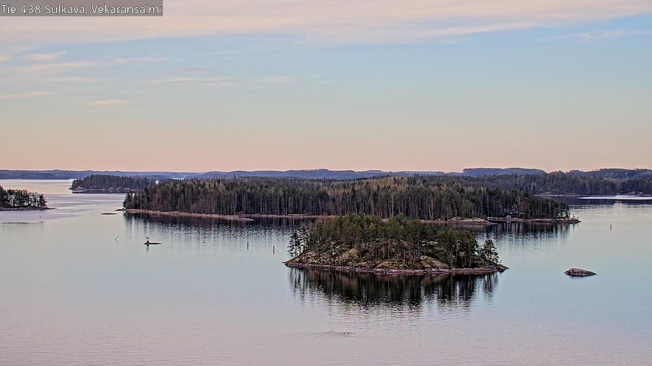 Weather Camera Image Väg 438, Sulkava, Vekaransalmi, Sulkava, Etelä-Savo