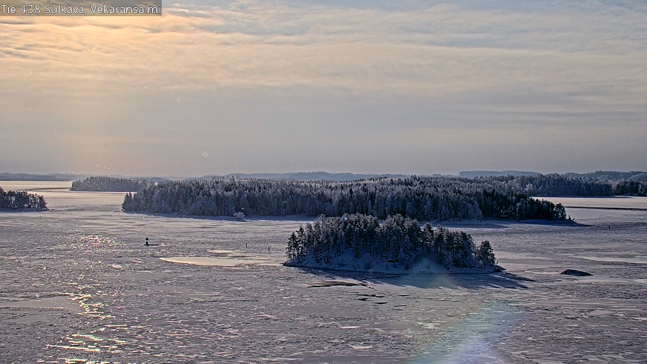 Weather Camera Image Road 438, Sulkava, Vekaransalmi, Sulkava, Etelä-Savo