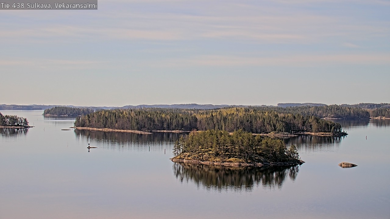 Weather Camera Image Väg 438, Sulkava, Vekaransalmi, Sulkava, Etelä-Savo