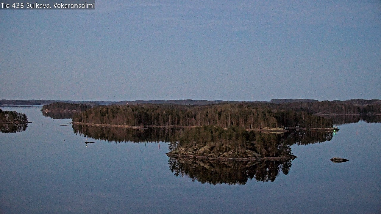 Weather Camera Image Väg 438, Sulkava, Vekaransalmi, Sulkava, Etelä-Savo