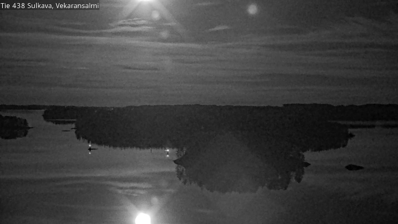 Weather Camera Image Väg 438, Sulkava, Vekaransalmi, Sulkava, Etelä-Savo