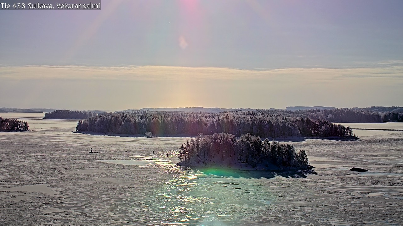 Weather Camera Image Road 438, Sulkava, Vekaransalmi, Sulkava, Etelä-Savo