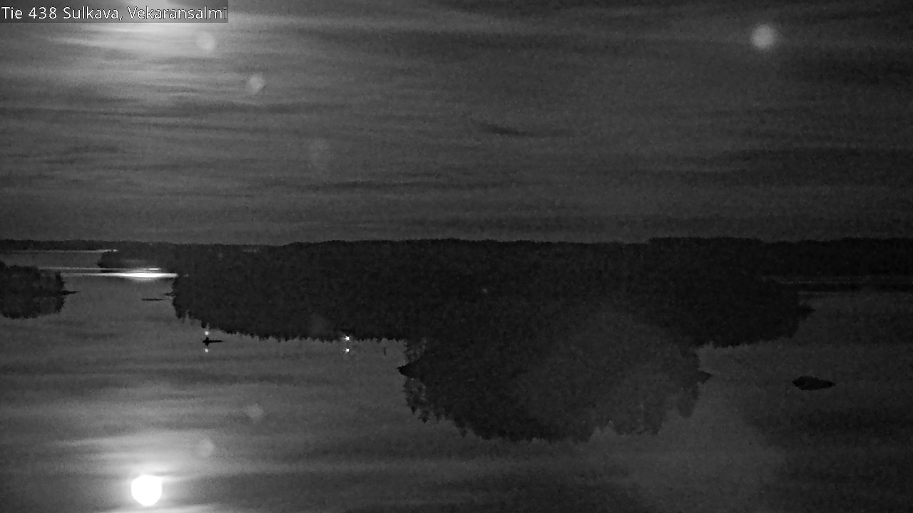 Weather Camera Image Väg 438, Sulkava, Vekaransalmi, Sulkava, Etelä-Savo