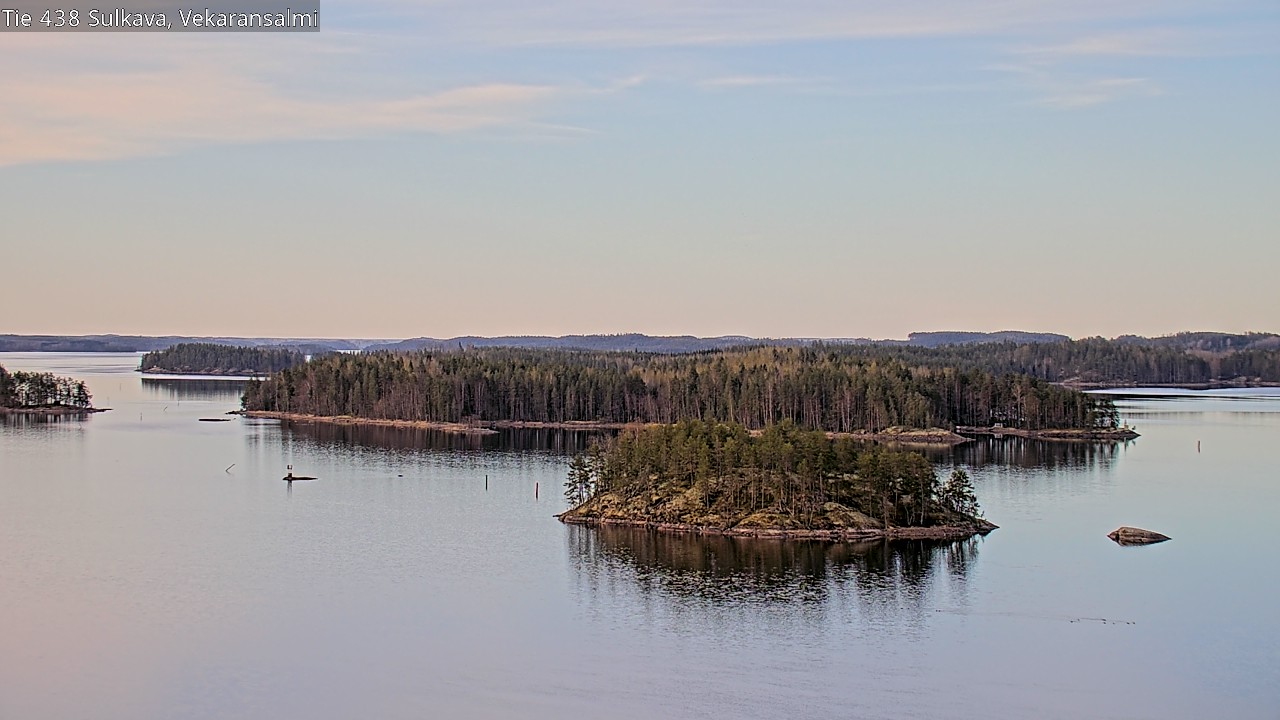 Weather Camera Image Väg 438, Sulkava, Vekaransalmi, Sulkava, Etelä-Savo