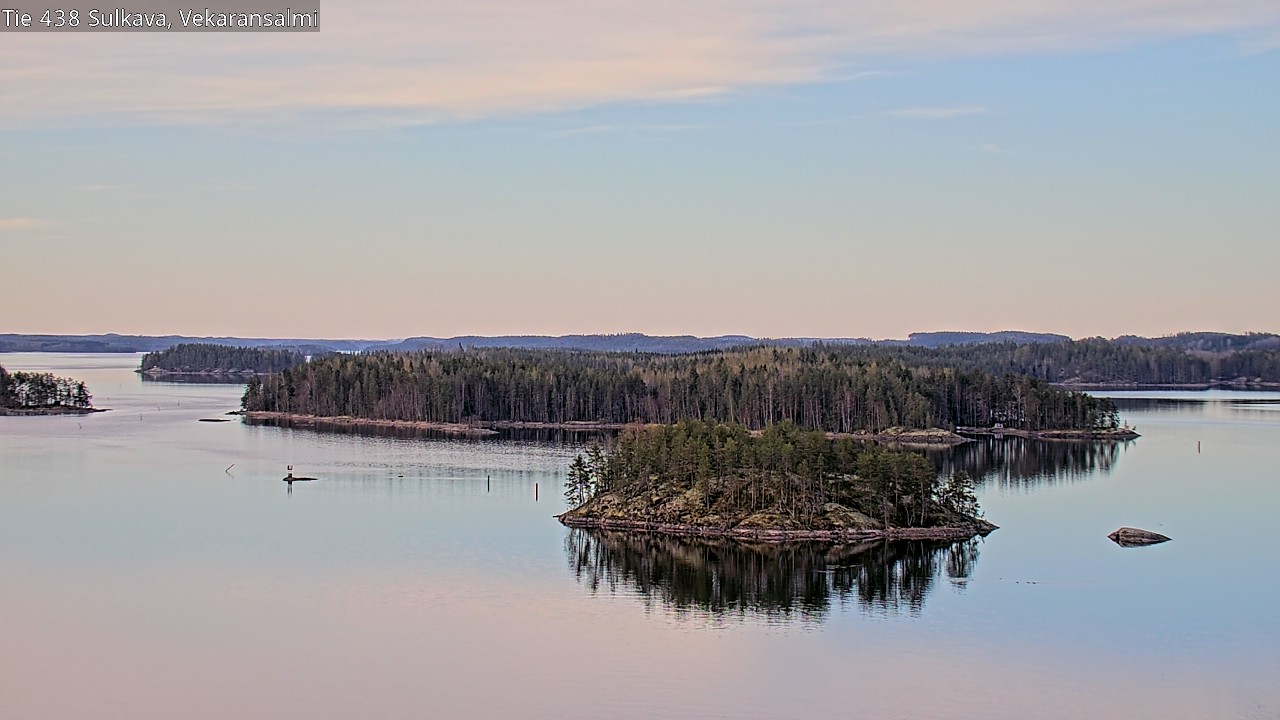 Weather Camera Image Väg 438, Sulkava, Vekaransalmi, Sulkava, Etelä-Savo