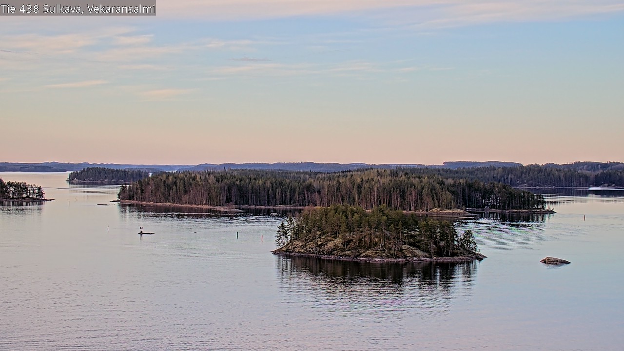 Weather Camera Image Väg 438, Sulkava, Vekaransalmi, Sulkava, Etelä-Savo