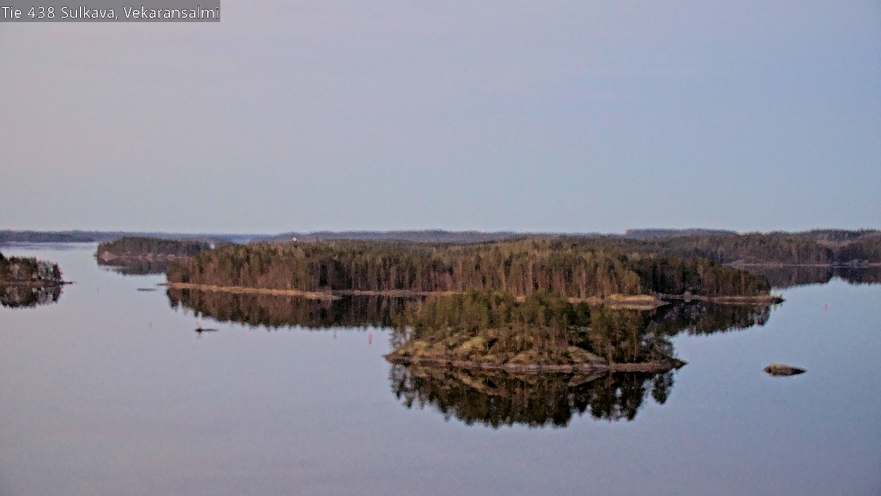 Weather Camera Image Väg 438, Sulkava, Vekaransalmi, Sulkava, Etelä-Savo