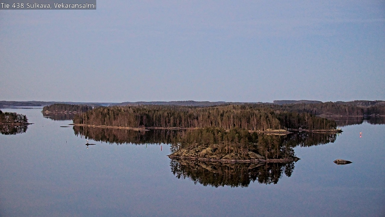 Weather Camera Image Väg 438, Sulkava, Vekaransalmi, Sulkava, Etelä-Savo