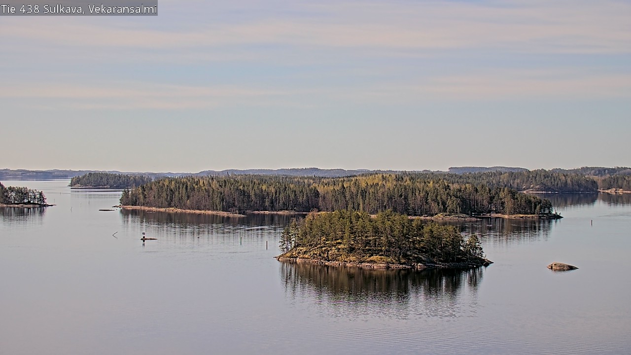 Weather Camera Image Väg 438, Sulkava, Vekaransalmi, Sulkava, Etelä-Savo