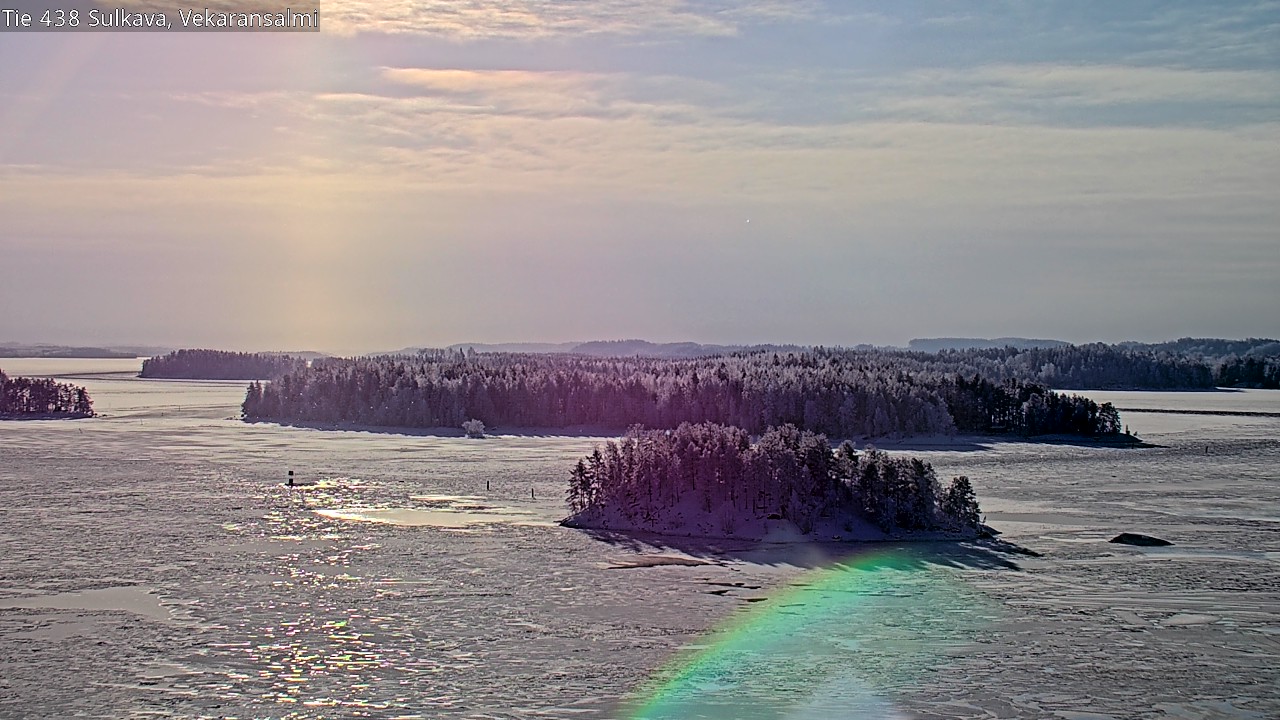 Weather Camera Image Road 438, Sulkava, Vekaransalmi, Sulkava, Etelä-Savo