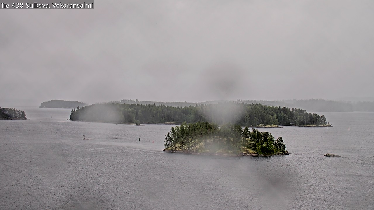 Weather Camera Image Väg 438, Sulkava, Vekaransalmi, Sulkava, Etelä-Savo