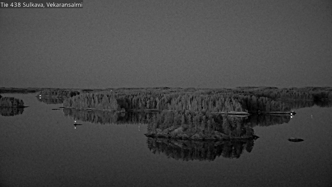 Weather Camera Image Väg 438, Sulkava, Vekaransalmi, Sulkava, Etelä-Savo
