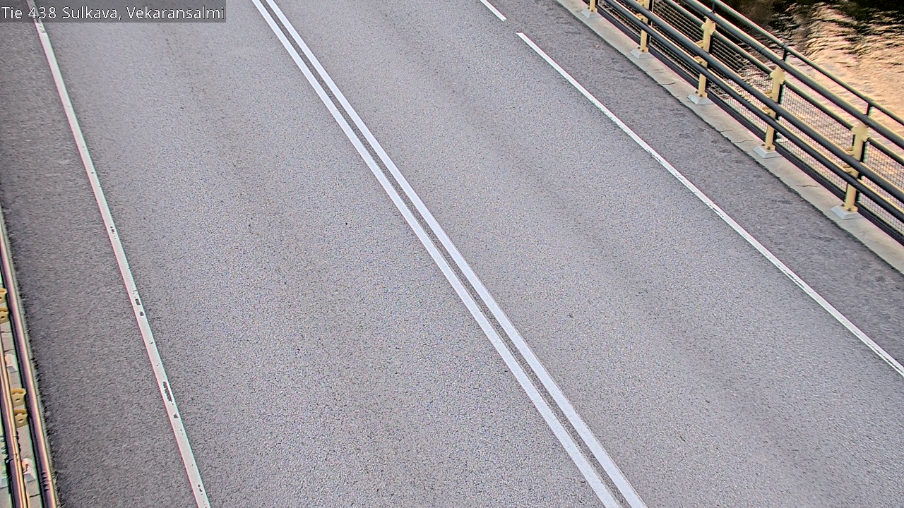 Weather Camera Image Väg 438, Sulkava, Vekaransalmi, Sulkava, Etelä-Savo
