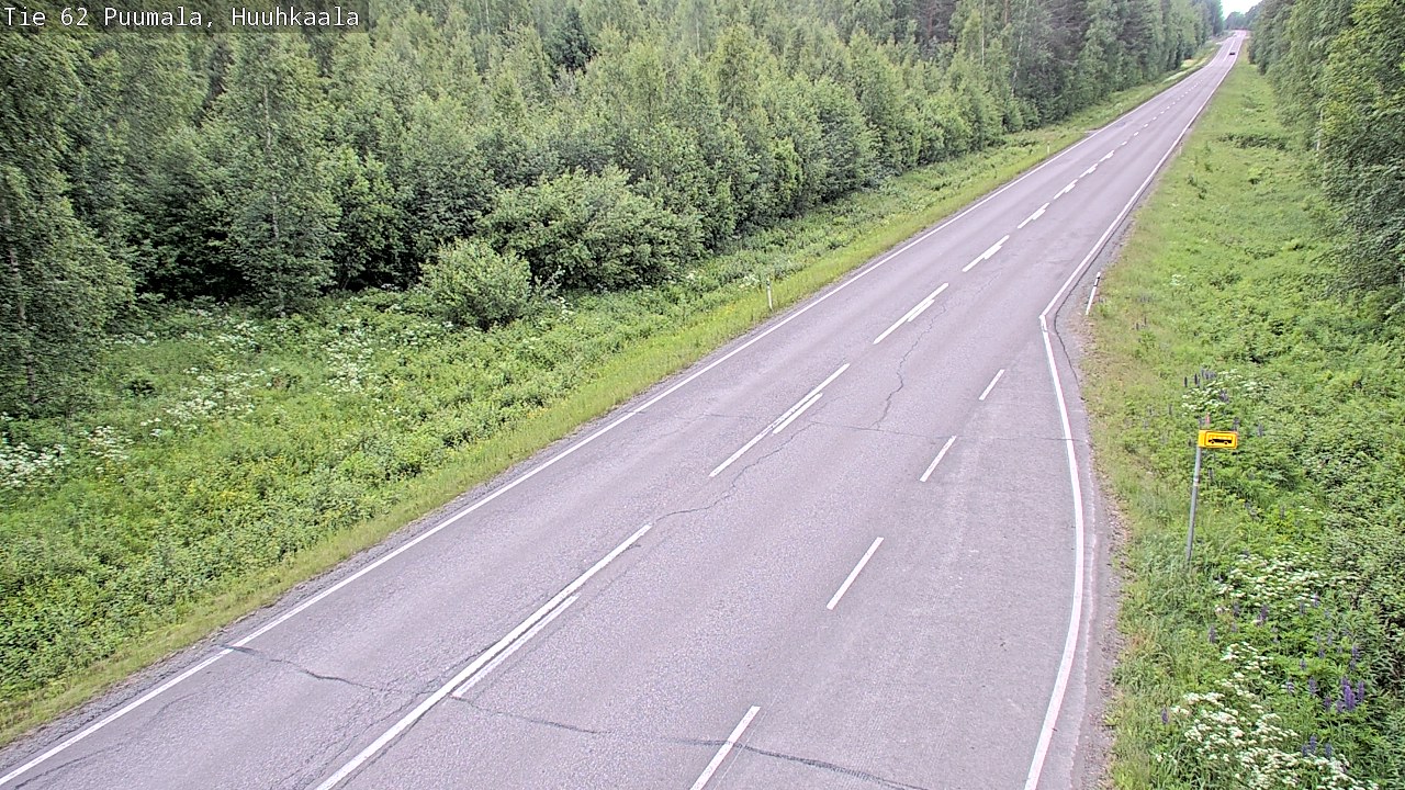 Kelikamerat Kuva Tie 62 Puumala, Huuhkaala, Puumala, Etelä-Savo