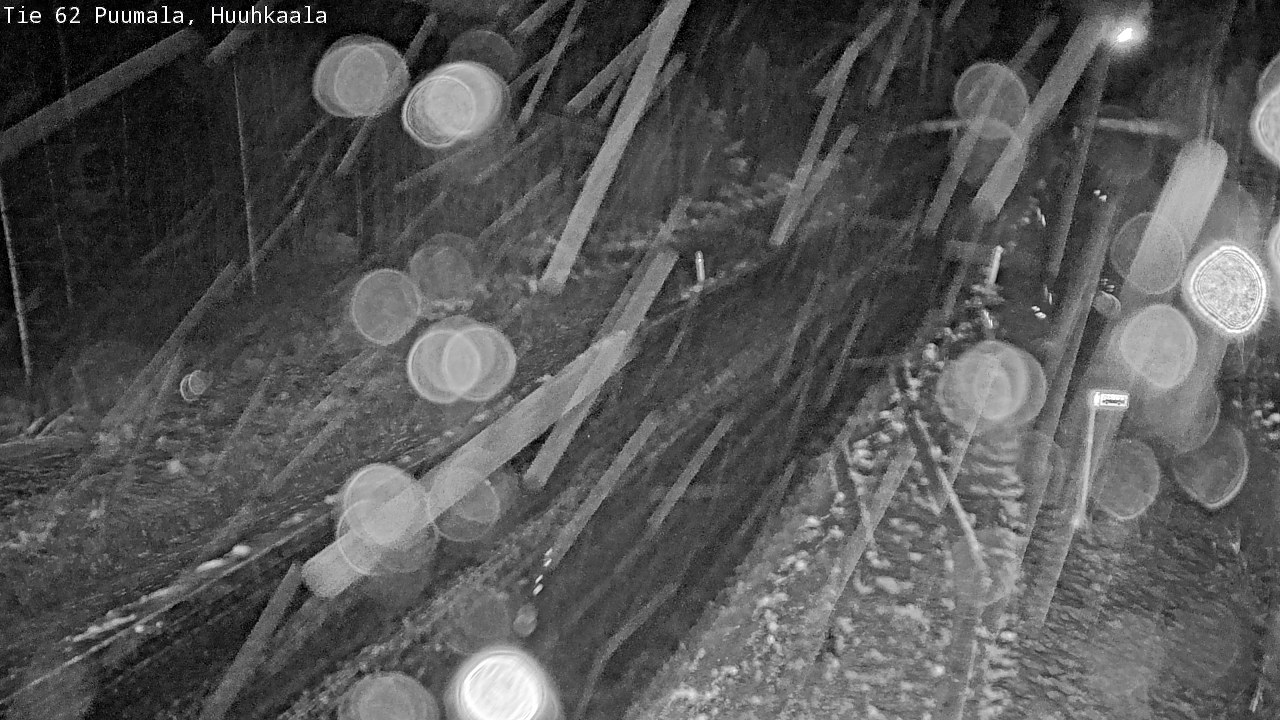 Weather Camera Image Väg 62 Puumala, Huuhkaala, Puumala, Etelä-Savo