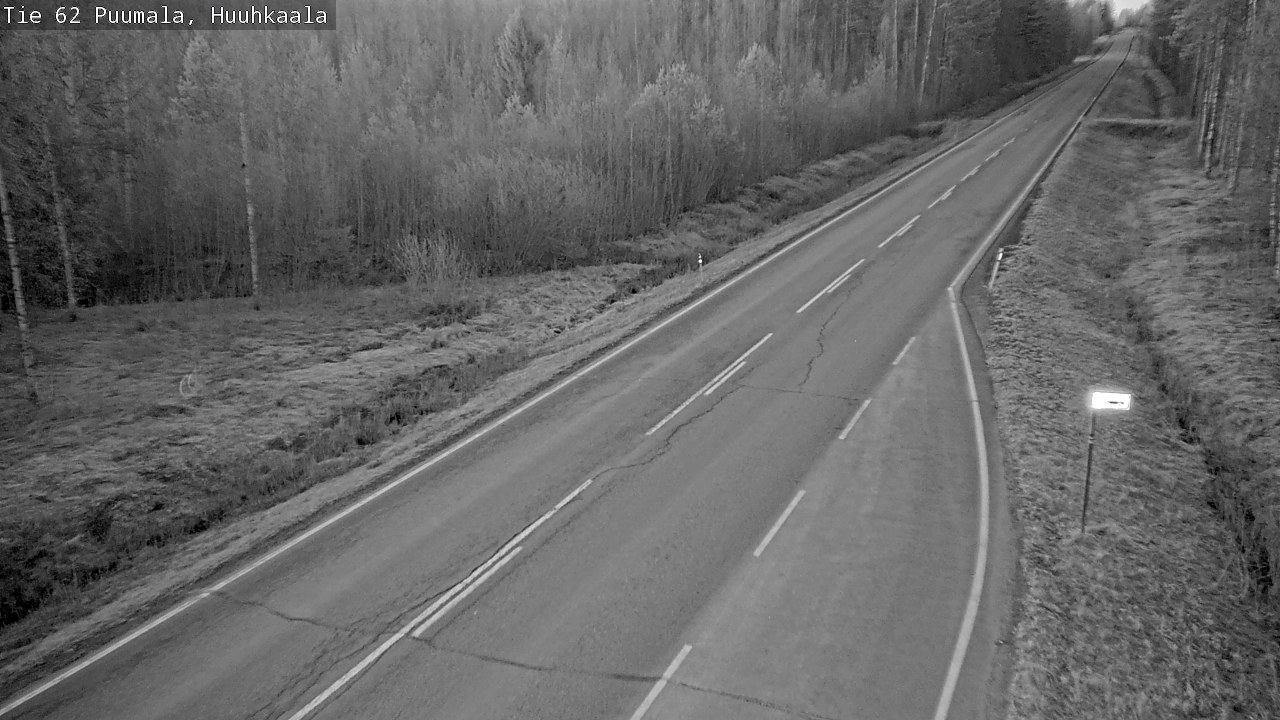 Weather Camera Image Road 62 Puumala, Huuhkaala, Puumala, Etelä-Savo