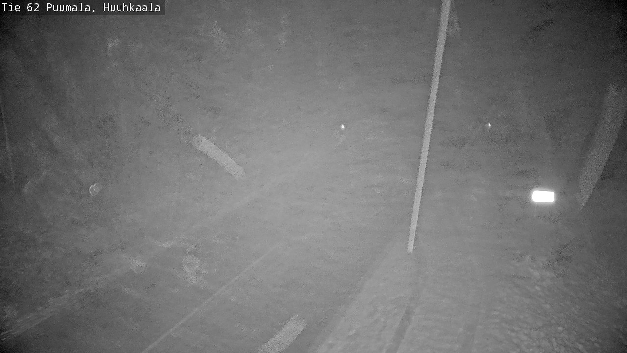 Weather Camera Image Väg 62 Puumala, Huuhkaala, Puumala, Etelä-Savo