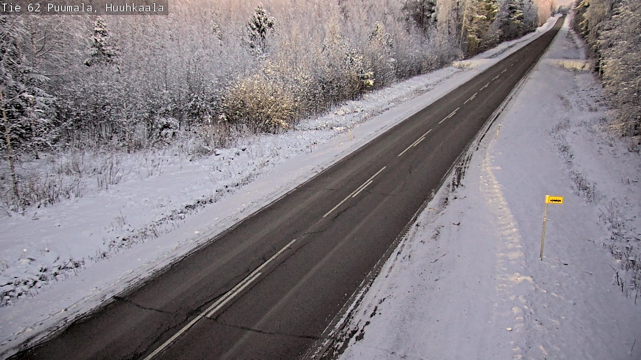 Kelikamerat Kuva Tie 62 Puumala, Huuhkaala, Puumala, Etelä-Savo
