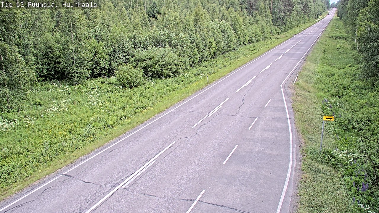 Kelikamerat Kuva Tie 62 Puumala, Huuhkaala, Puumala, Etelä-Savo