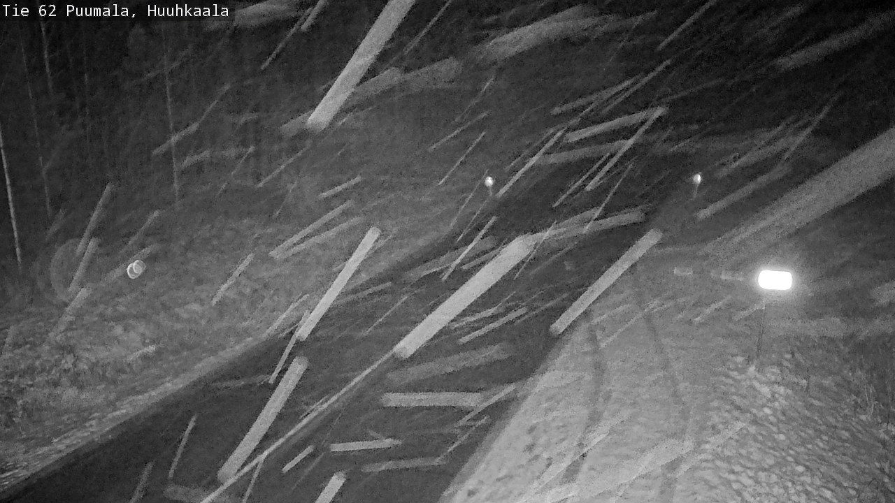 Weather Camera Image Väg 62 Puumala, Huuhkaala, Puumala, Etelä-Savo