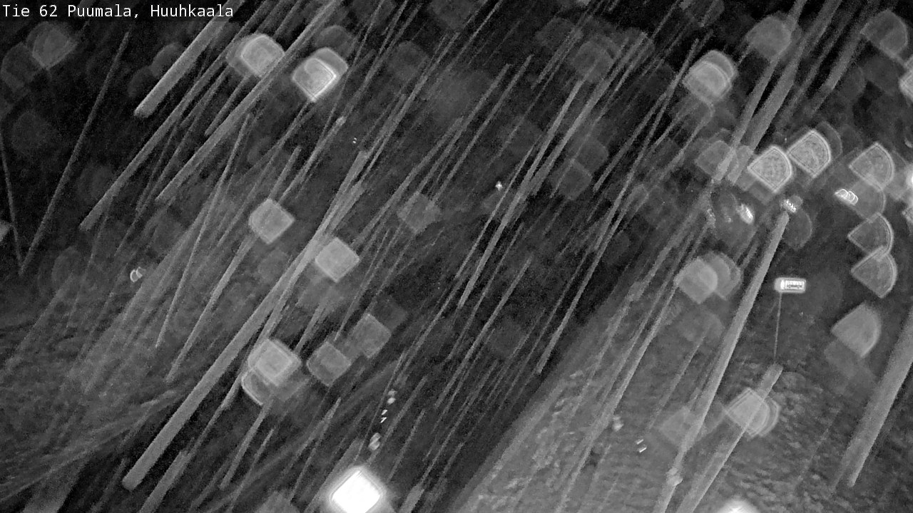 Weather Camera Image Väg 62 Puumala, Huuhkaala, Puumala, Etelä-Savo
