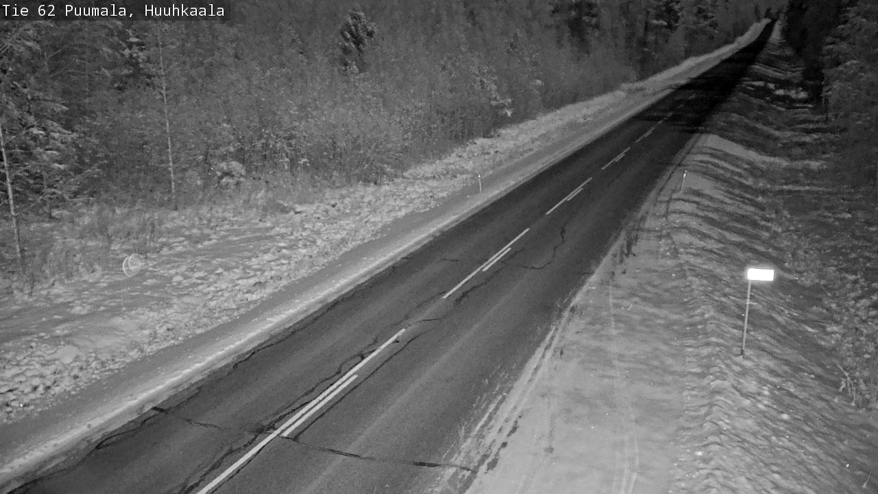 Weather Camera Image Road 62 Puumala, Huuhkaala, Puumala, Etelä-Savo
