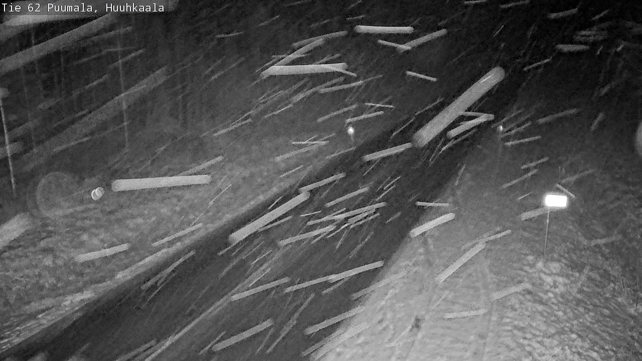 Weather Camera Image Väg 62 Puumala, Huuhkaala, Puumala, Etelä-Savo