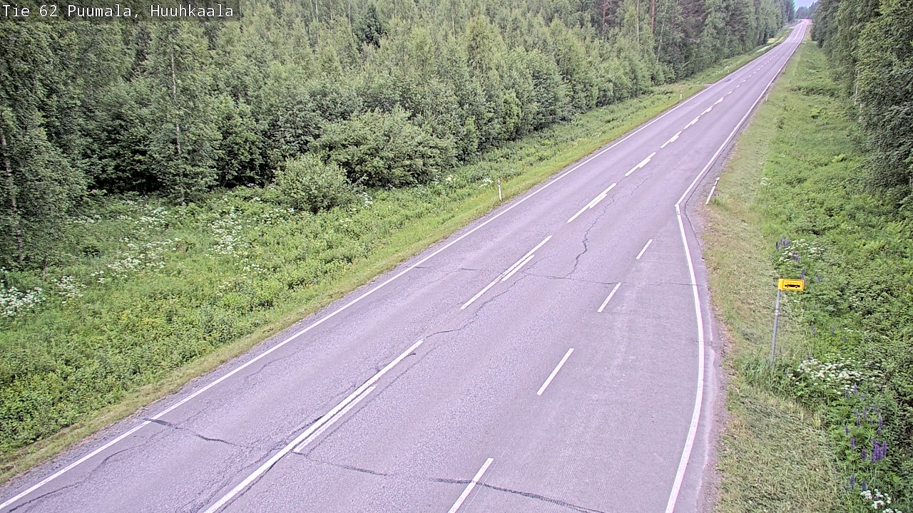 Kelikamerat Kuva Tie 62 Puumala, Huuhkaala, Puumala, Etelä-Savo