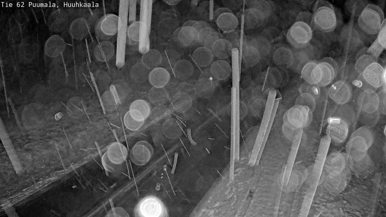 Weather Camera Image Väg 62 Puumala, Huuhkaala, Puumala, Etelä-Savo