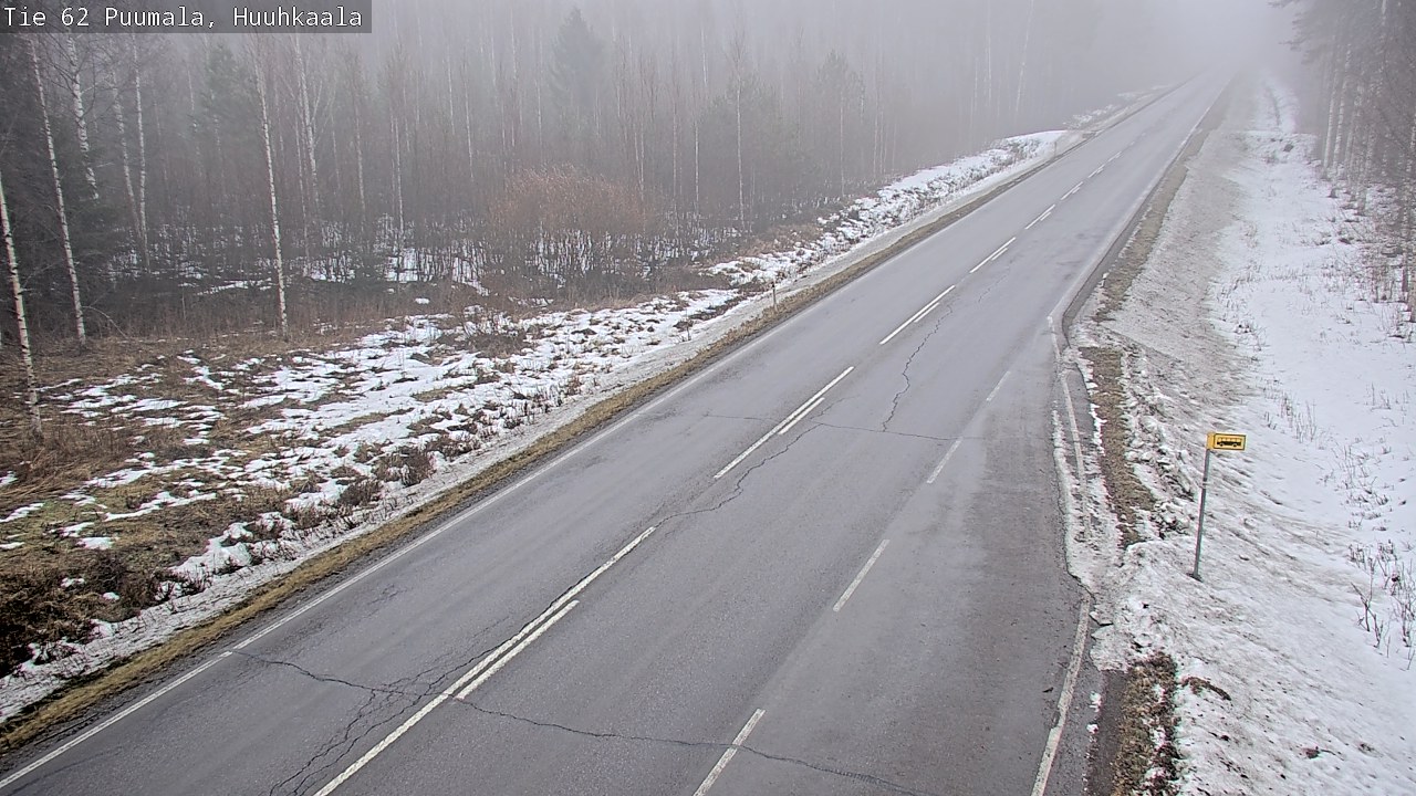 Kelikamerat Kuva Tie 62 Puumala, Huuhkaala, Puumala, Etelä-Savo