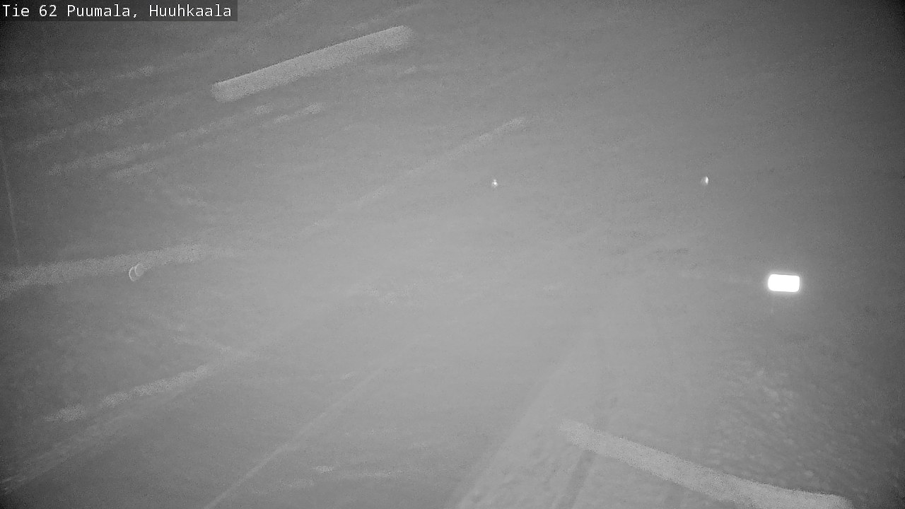 Weather Camera Image Väg 62 Puumala, Huuhkaala, Puumala, Etelä-Savo