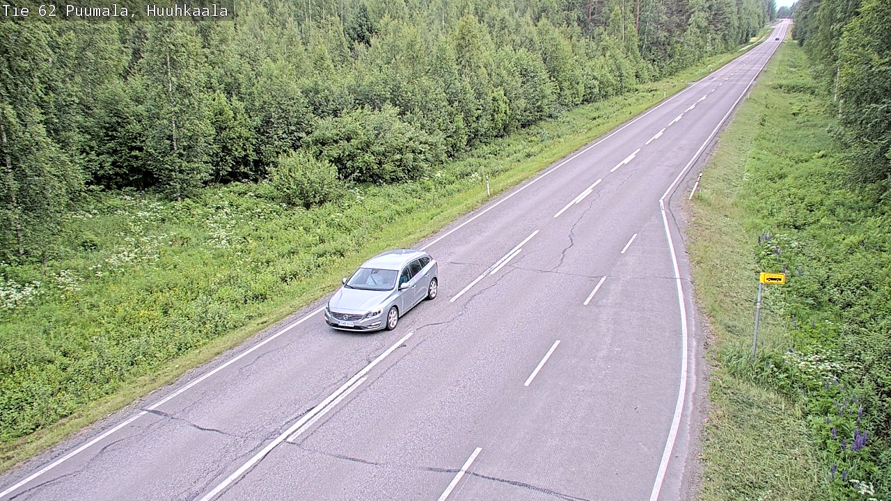 Kelikamerat Kuva Tie 62 Puumala, Huuhkaala, Puumala, Etelä-Savo