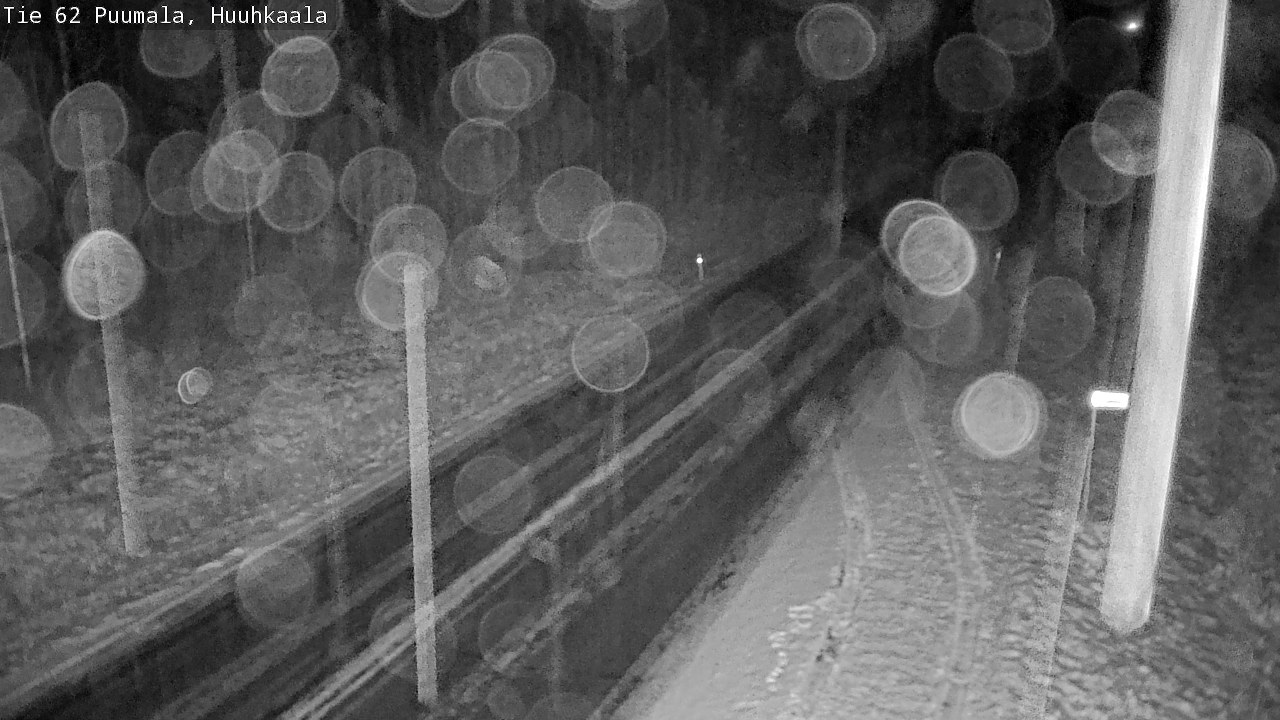 Weather Camera Image Väg 62 Puumala, Huuhkaala, Puumala, Etelä-Savo