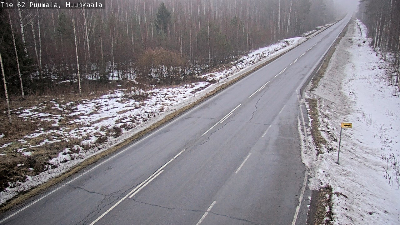 Kelikamerat Kuva Tie 62 Puumala, Huuhkaala, Puumala, Etelä-Savo