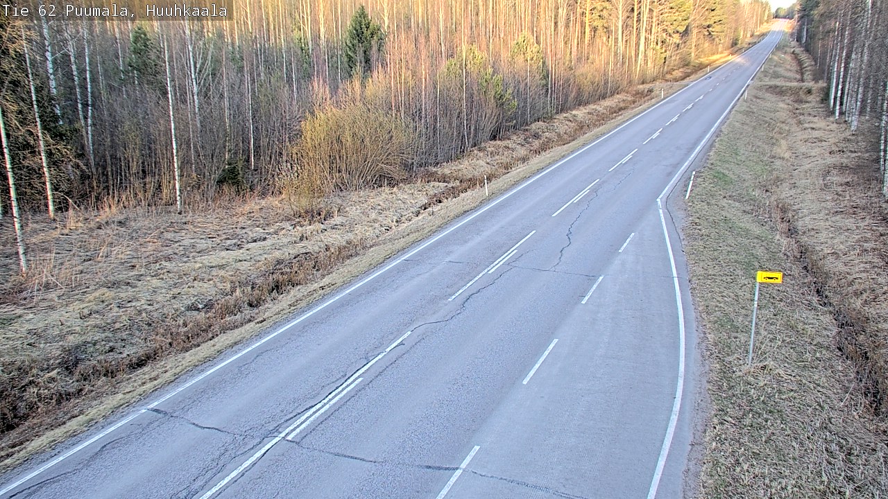 Kelikamerat Kuva Tie 62 Puumala, Huuhkaala, Puumala, Etelä-Savo