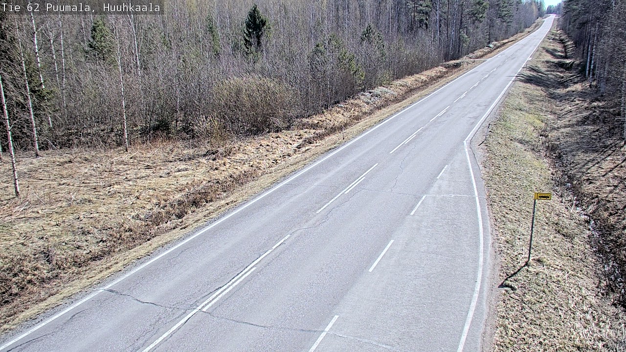 Kelikamerat Kuva Tie 62 Puumala, Huuhkaala, Puumala, Etelä-Savo
