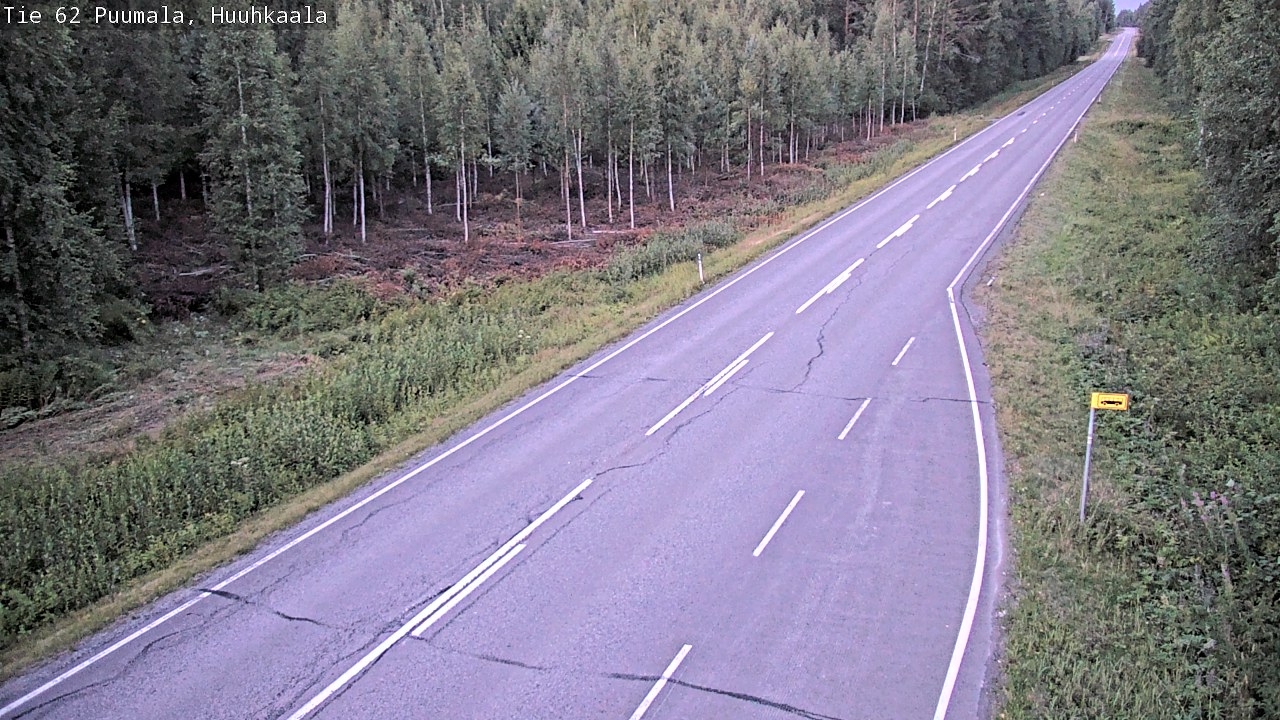 Kelikamerat Kuva Tie 62 Puumala, Huuhkaala, Puumala, Etelä-Savo