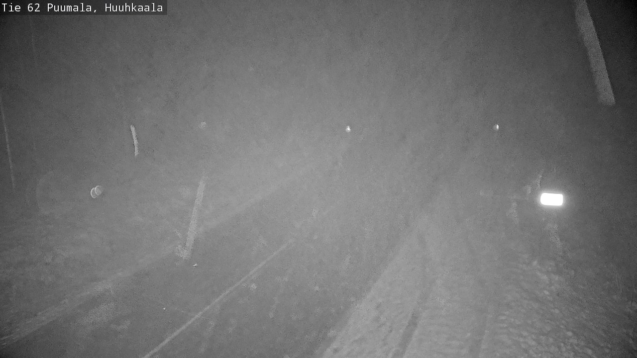 Weather Camera Image Väg 62 Puumala, Huuhkaala, Puumala, Etelä-Savo