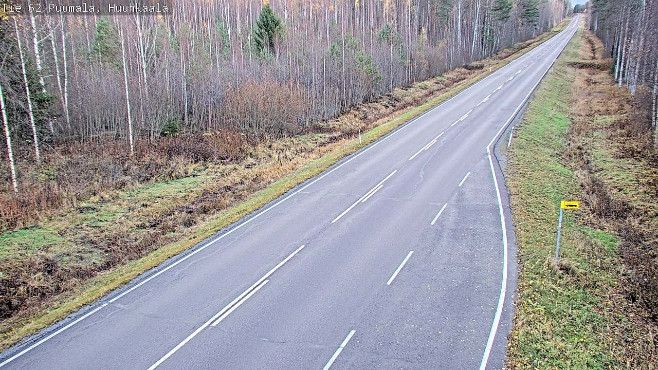 Kelikamerat Kuva Tie 62 Puumala, Huuhkaala, Puumala, Etelä-Savo