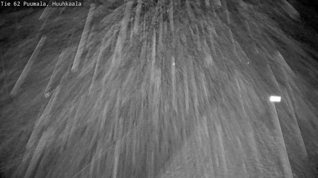 Weather Camera Image Väg 62 Puumala, Huuhkaala, Puumala, Etelä-Savo
