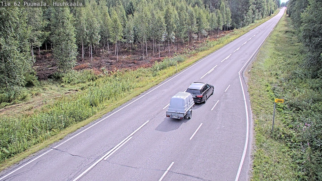 Kelikamerat Kuva Tie 62 Puumala, Huuhkaala, Puumala, Etelä-Savo