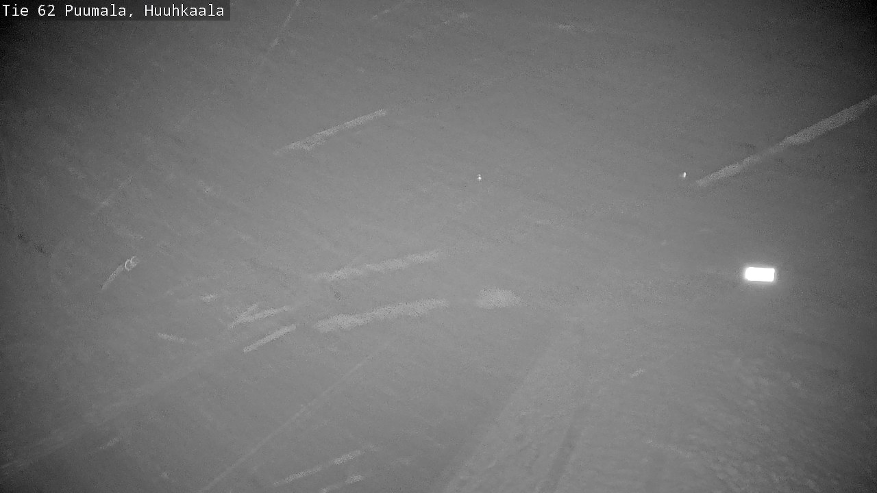 Weather Camera Image Väg 62 Puumala, Huuhkaala, Puumala, Etelä-Savo
