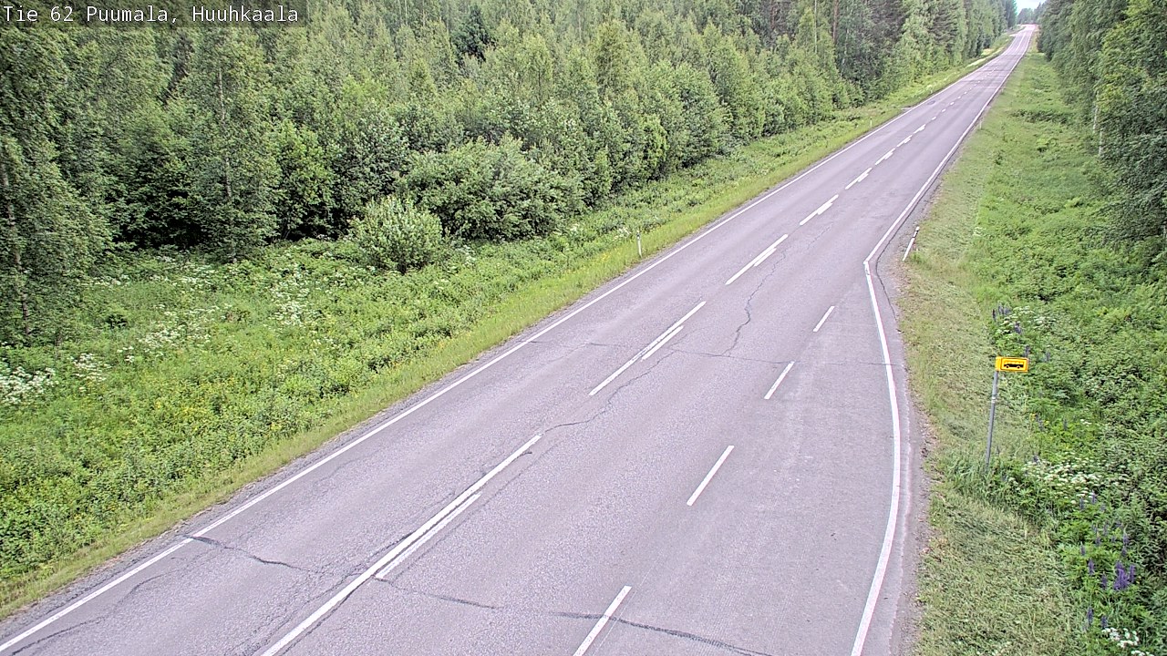 Kelikamerat Kuva Tie 62 Puumala, Huuhkaala, Puumala, Etelä-Savo