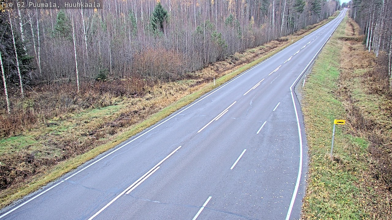 Kelikamerat Kuva Tie 62 Puumala, Huuhkaala, Puumala, Etelä-Savo