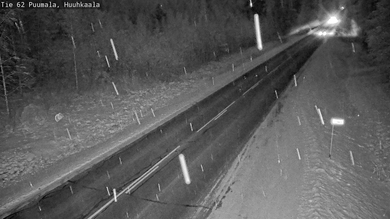 Weather Camera Image Väg 62 Puumala, Huuhkaala, Puumala, Etelä-Savo