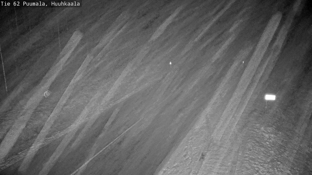 Weather Camera Image Väg 62 Puumala, Huuhkaala, Puumala, Etelä-Savo