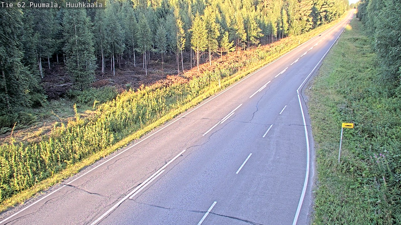 Kelikamerat Kuva Tie 62 Puumala, Huuhkaala, Puumala, Etelä-Savo